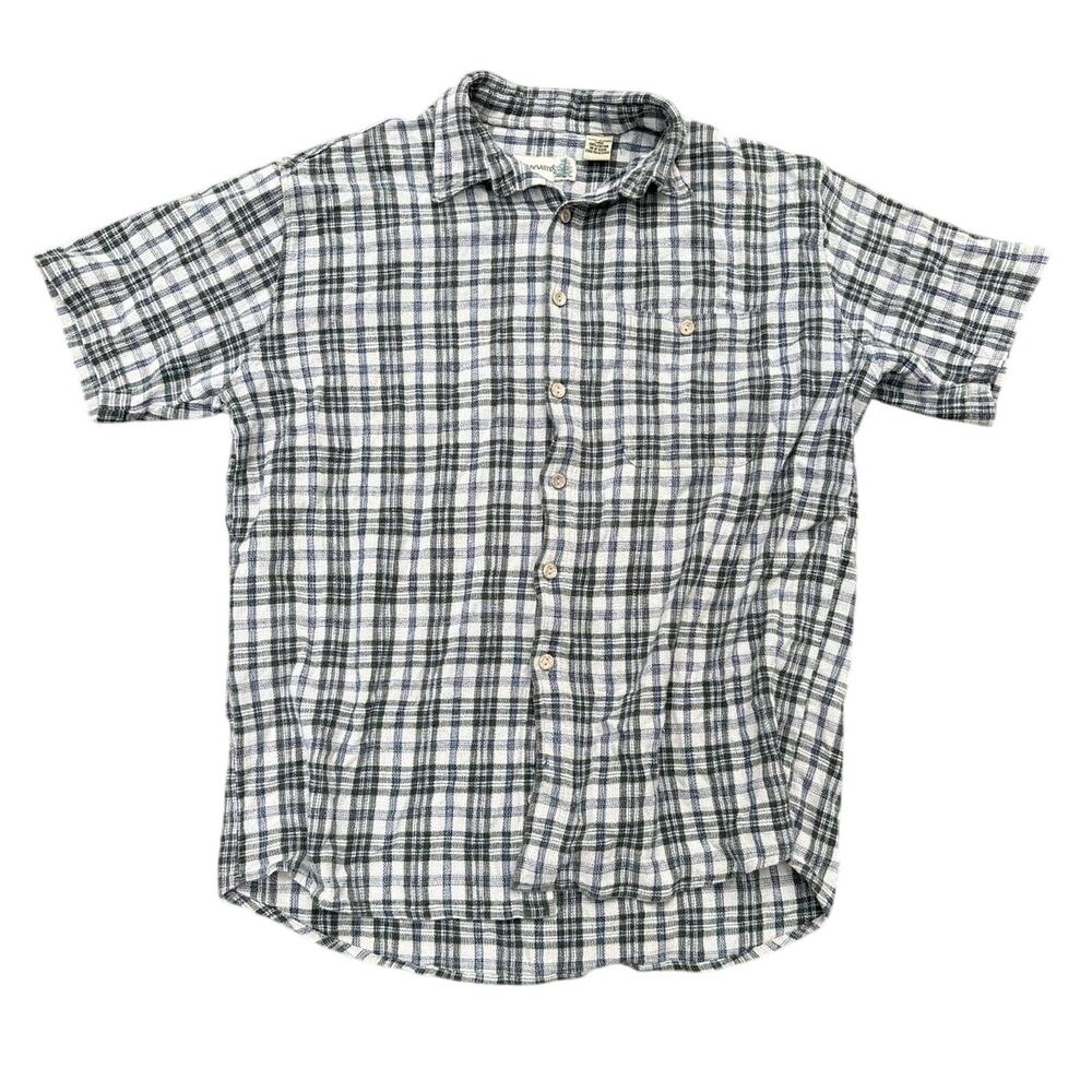 Men's 90s Fieldmaster Plaid Button-Down Shirt